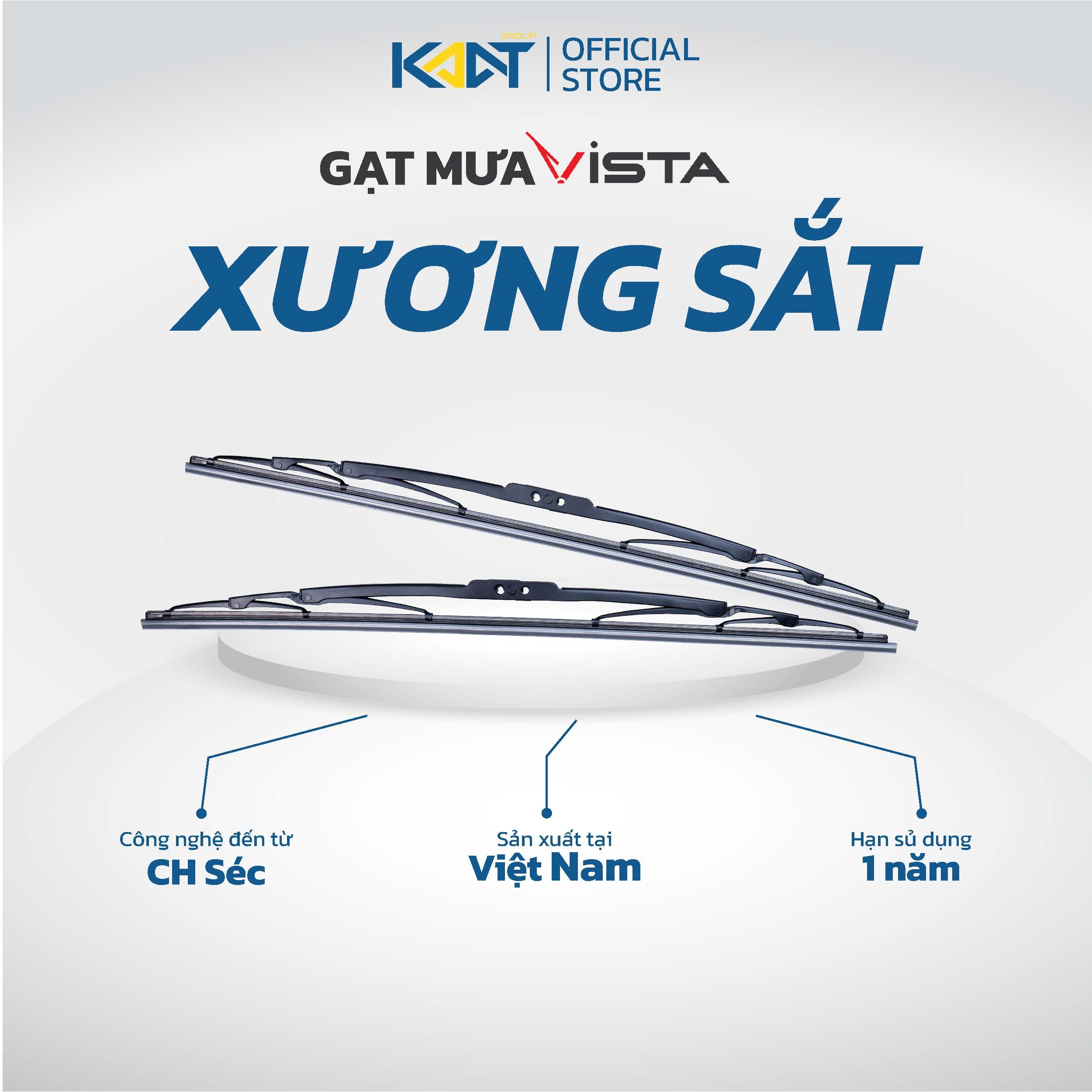 Cần Gạt Mưa Xương Sắt Vista