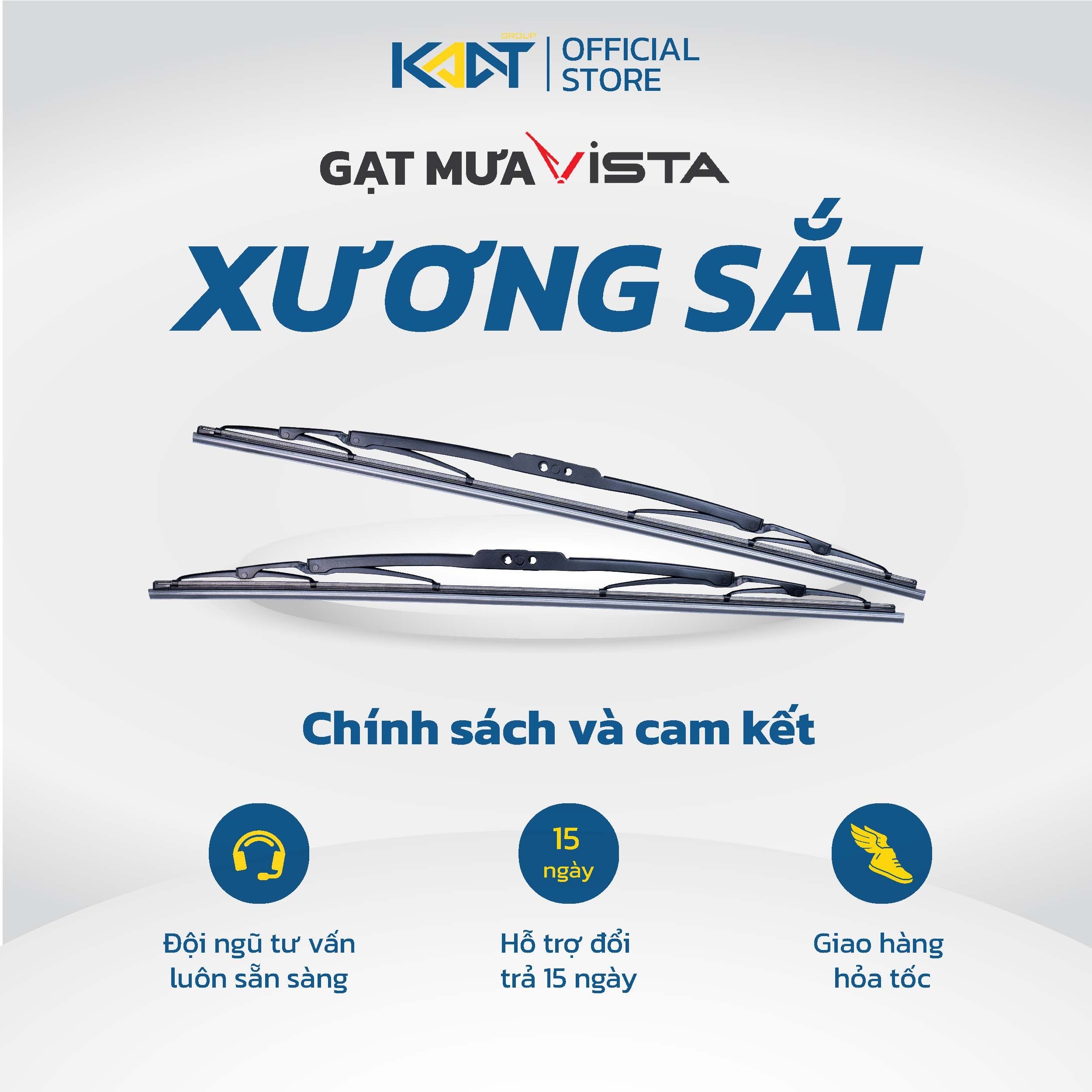 Cần Gạt Mưa Xương Sắt Vista