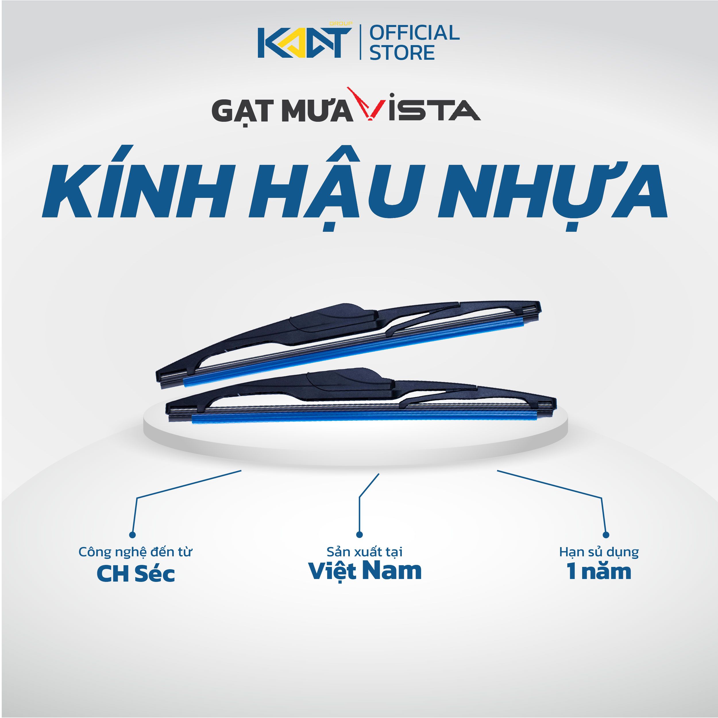 Cần Gạt Mưa Kính Hậu Nhựa