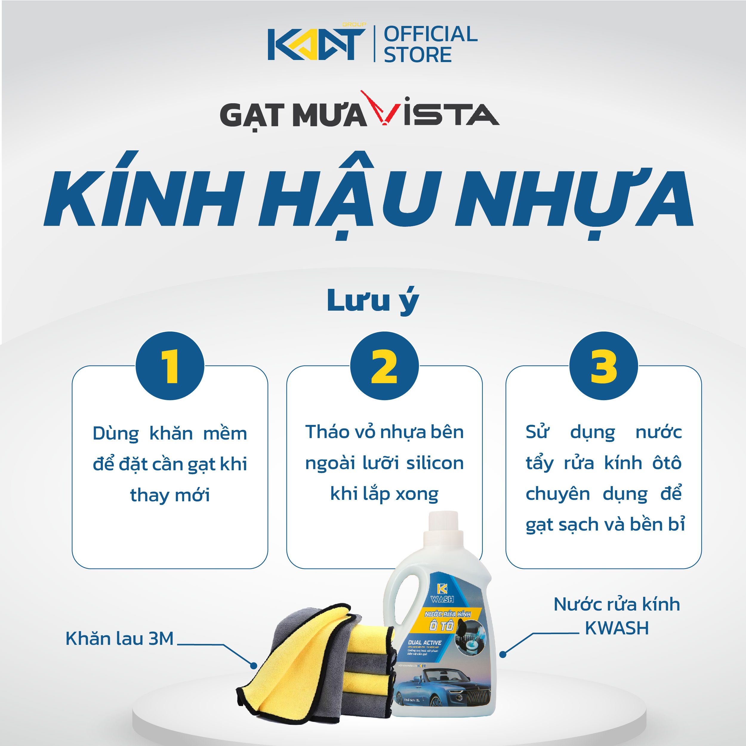 Cần Gạt Mưa Kính Hậu Nhựa