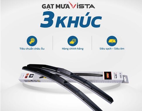 Cần Gạt Mưa 3 Khúc Vista