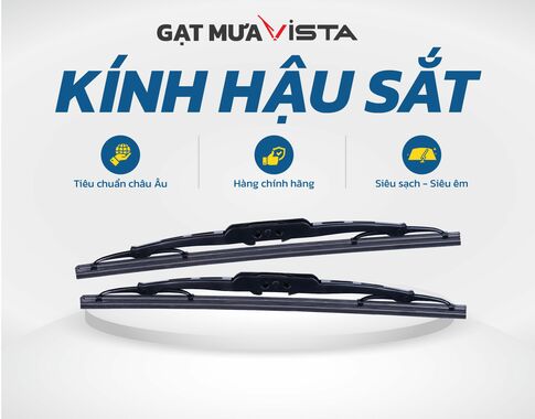 Cần Gạt Mưa Kính Hậu Sắt