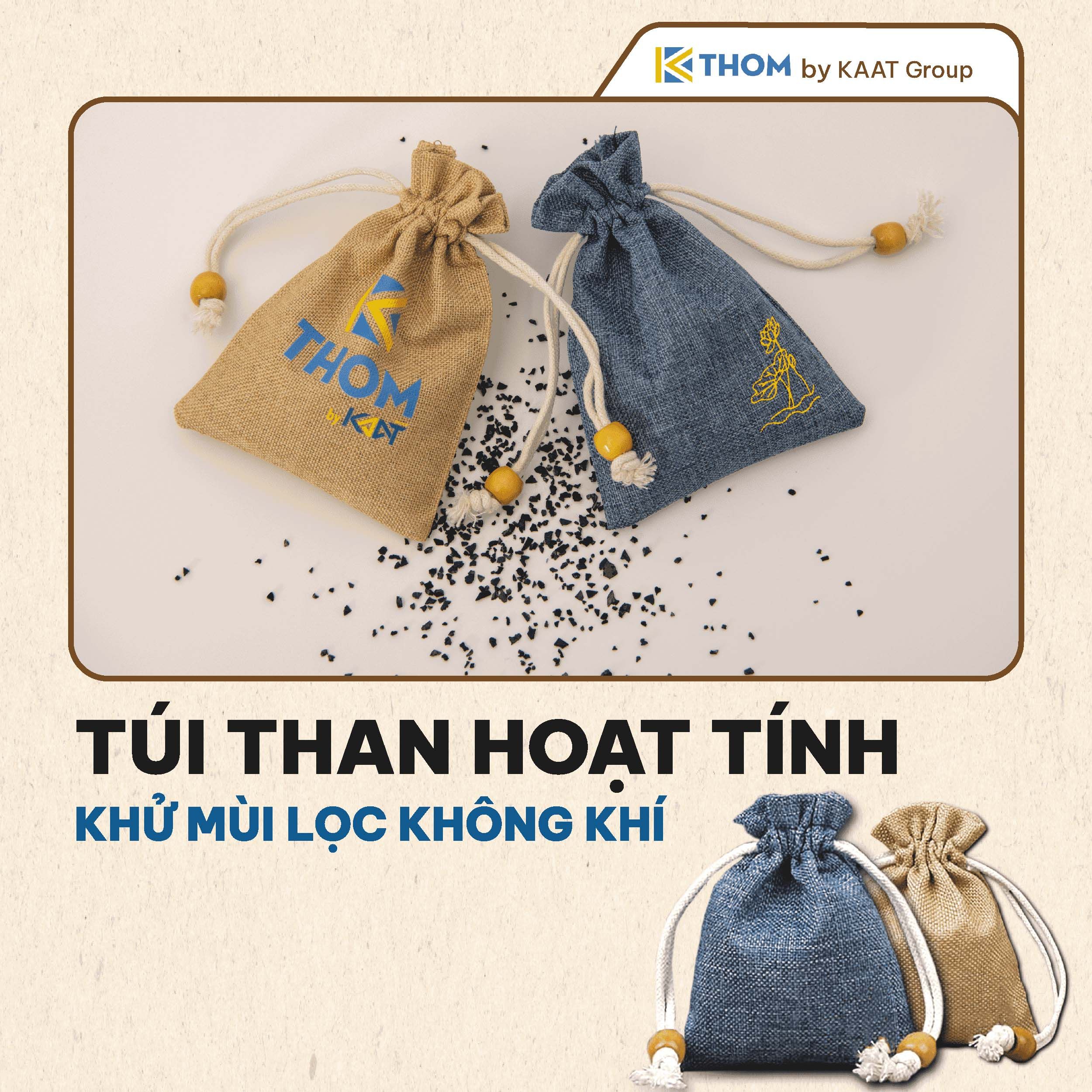 Túi than hoạt tính Gáo Dừa KTHOM